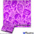 Sony PS3 Slim Decal Style Skin - Skull Sketches Purple