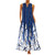 Women Plus Size Print Daily Casual Sleeveless Vintage Bohemian V Neck Maxi Dress White Women Plus Size Print Daily Casual Sleeveless Vintage Bohemian V Neck Maxi Dress White
