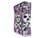 Princess Skull Purple Decal Style Skin for XBOX 360 Slim Vertical
