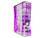 Electro Graffiti Purple Decal Style Skin for XBOX 360 Slim Vertical