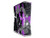 SceneKid Purple Decal Style Skin for XBOX 360 Slim Vertical -OEM Packaging-