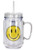 Spoontiques Smiley Face Mason Jar- Yellow