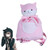 TUCOCOS Danganronpa V3 Nanami Chiaki Cosplay Plush Backpacks Girls Anime Pink Cat Drawstring Bags Plushie Figure