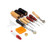 13Pcs Leather Craft Hand Tools Kit with Awl Beeswax Thimble Thread for Hand Sewing Stitching Groover Stamping