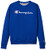 Champion Men's Powerblend Fleece Crew- Script Logo- Surf The Web-Y07718- X-Large