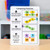 Really Good Stuff Dividing and Comparing Fractions Dry Erase Boards