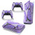 PS5 console controller skin sticker Blue Purple Butterflies PlayStation 5 full body vinyl skin sticker protection decal-Digital edition-
