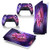 PS5 console controller skin sticker Galaxy Purple PlayStation 5 full body vinyl skin sticker protection decal-Digital edition-
