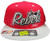 UNLV Runnin Rebels Red/Grey Two Tone Plastic Snapback Adjustable Plastic Snap Back Hat/Cap
