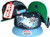 Villanova Wildcats Navy/Light Blue Two Tone Plastic Snapback Adjustable Plastic Snap Back Hat/Cap