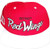 Detroit Red Wings Script Red/White Two Tone Snapback Adjustable Plastic Snap Back Hat/Cap