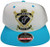 Florida Marlins Crest Two Tone Plastic Snapback Adjustable Plastic Snap Back Hat/Cap White