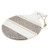 Thirstystone serving board- one size- White Marble- Burgundy Terrazzo with Brass Inlay
