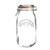 Kilner Round Clip Top Jar- 102-Fl Oz- 1 EA