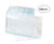 100 Pcs Clear Plastic Horizontal Name Tag Badge ID Card Holders