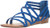 Carlos by Carlos Santana Women's Amara 2 Sandal- CORFU Blue- 5 Medium US