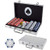 Poker Chip Set for Texas Holdem- Blackjack- Gambling with Carrying Case- Cards- Buttons and Dice Style Casino Chips -11.5 gram- by Trademark Poker