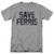 Save Ferris Bueller's Day Off Movie T Shirt  and  Stickers -XXX-Large- Gray