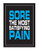 Sore the most satisfying pain 18inch X 24inch Poster -Blue-