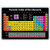Periodic table science poster EXTRA LARGE LAMINATED new 2021 chart teaching BLACK elements classroom decoration jumbo big premium educators atomic number guide 24x30