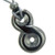 BestAmulets Infinity Magic Powers Knot Lucky Charm Spiritual Amulet Black Agate Pendant Necklace