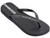 Ipanema Glitter II Women's Flip Flops- Black/Black -6 US-