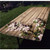 Rustic Home Decor Polyester Fitted Tablecloth-Sweet Spring Flowering Branch on Weathered Wooden Blooming Orchard Rectangular Elastic Edge Fitted Table Cover-Fits Rectangular Tables 72x32 Pink Brown G