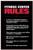 Fitness Center Rules - 24inch x 36inch Laminated Poster