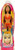 Barbie - Bath Play Fun Brunette Doll in Orange Print Bikini