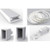 5M/16.5ft Silicone LED Channel System for 8mm DIY LED Neon Rope Light Strip- 5x11mm Flexible Tube Housing Profile- NEW LED Aluminum Extrusion Substitutes Waterproof IP67