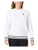 Fila Womens Terry Crewneck Sweatshirt -White/Peacoat- Small-