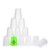 DEWEL Quick Stacks Cups, 12 Sets of Sports Stacking Cups Speed Training Game (Green)