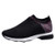 ELPPIR Women's Running Shoes- Fashion Sneakers- Casual Walking Shoes Lightweight-Mesh Breathable Casual Sneakers -Slip-On Athletic Road Running Shoes Black