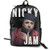 Nicky Jam Backpack Unisex College School Backpack Casual Travel Hiking Laptop Backpack Rucksack Schoolbags Book Bag Daypack