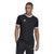 adidas Mens Alphaskin Tiro Jersey- Black/White- Medium