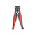 Automatic Wire Stripping Tool, Cutting Pliers Tool, Self-adjusting Stripper with Crimper Multi-function Pliers Terminal Tools Insulation Wire Stripper-Red with Black