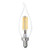GE Relax 3-Pack 40 W Equivalent Dimmable Soft White Ca11 LED Light Fixture Light Bulb