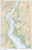 NOAA Chart 12311 Delaware River Smyrna River to Wilmington- 46.45inch X 29.86inch Paper Chart
