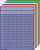 SHAPES ETC. Vertical Chart Set of 7