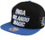 Mitchell  and  Ness Orlando Magic Media Day Black/Blue Adjustable Snapback Hat/Cap