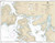 NOAA Chart 17407 Northern Part of Tlevak Strait and Uloa Channel- 32.06inch X 41.01inch Water-Resistant Chart