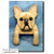 Michael Park Black Brindle French Bulldog Door Topper