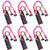 6 Pack VER009S PCI-E Riser Card PCIe 1x to 16x USB 3.0 Data Cable Graphic Extension for Bitcoin GPU Mining Powered Riser Adapter Card
