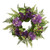 Nearly Natural 24 Hydrangea Berry Wreath- Purple