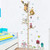 Yanyun Cartoon Animals Lion Monkey Owl Elephant Height Measure Wall Sticker For Kids Rooms Wall Art Growth Chart Nursery Room Decor