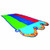 BANZAI Triple Racer Water Slide with 3 Bodyboards
