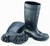 ONGUARD 87801 PVC Men's Buffalo Steel Toe Knee Boots with Lug Outsole- 16inch Height- Black- Size 5