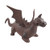 Things2Die4 Cast Iron Dragon Statue Door Stop Antiqued Finish