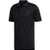 adidas Golf Performance Polo Left Chest- Black- 2X-Large