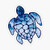 Ocean sea Turtle Sticker - Sticker Graphic - Auto Wall Laptop Cell Truck Sticker for Windows Cars Trucks